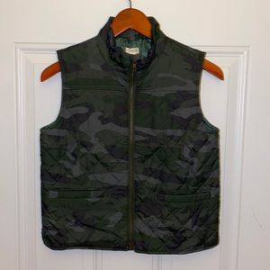Crewcuts camouflage vest